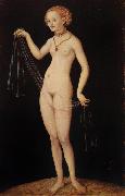 CRANACH, Lucas the Elder Venus (nn03) oil painting picture wholesale